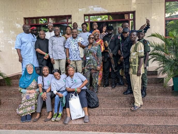 NIDSG volunteers on a medical mission in Nigeria